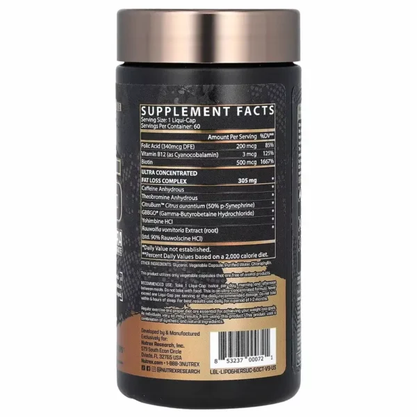 Lipo 6 Black Hers Ultra multivit