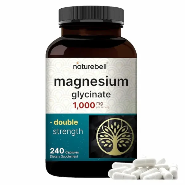 Magnesium Glycinate 1000 mg 240 tablets NatureBell multivit