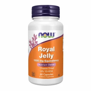 Royal Jelly 1500 mg now foods multivit