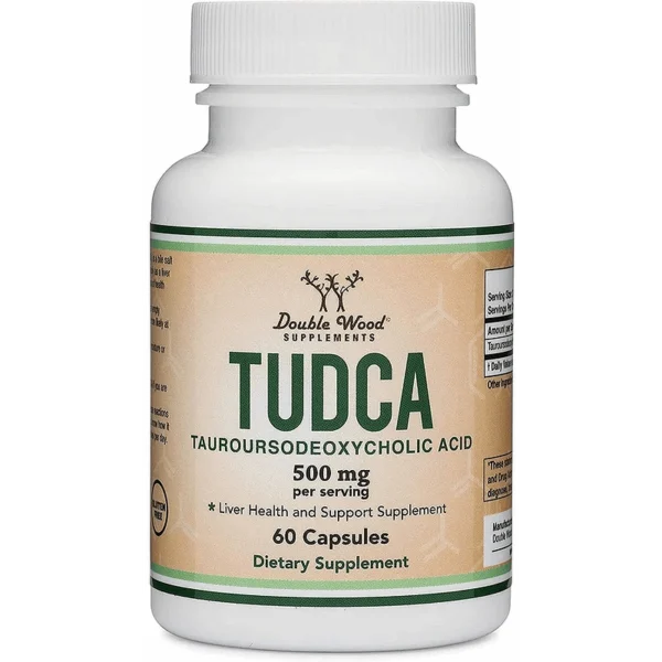 تودكا 500 مجم 60 كبسولة دبل وود  TUDCA 500mg 60 capsules Double Wood