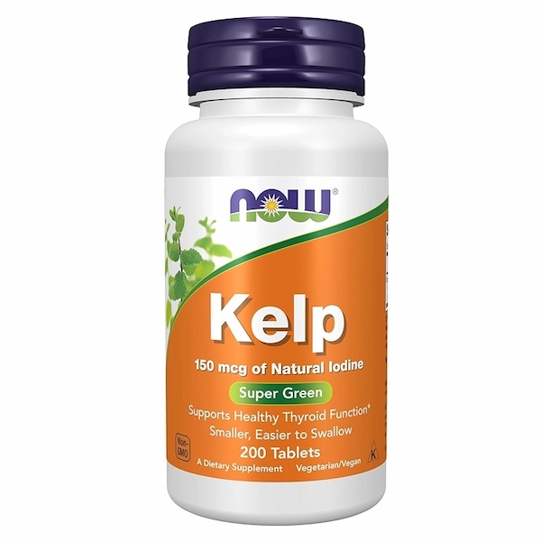 Kelp 150 mcg - 200 Tablets now foods multivit