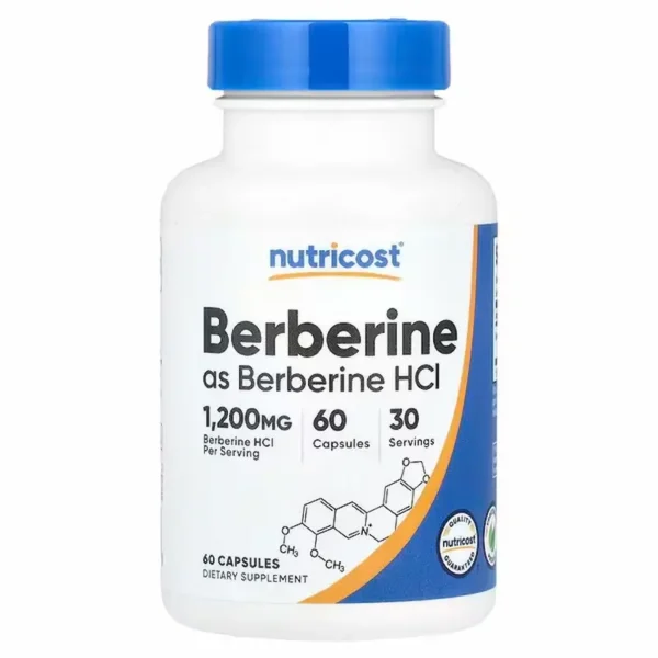 getmultivit بيربرين 1200مج Nutricost Berberine 1200 mg