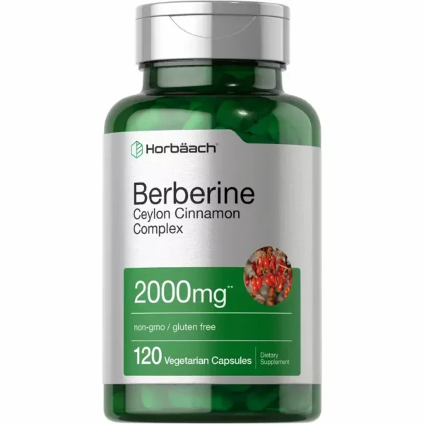 getmultivit Horbaach Berberine 2000 Ceylon Cinnamon Complex بيربرين 2000 سيلون سينامون كومبلكس هورباغ