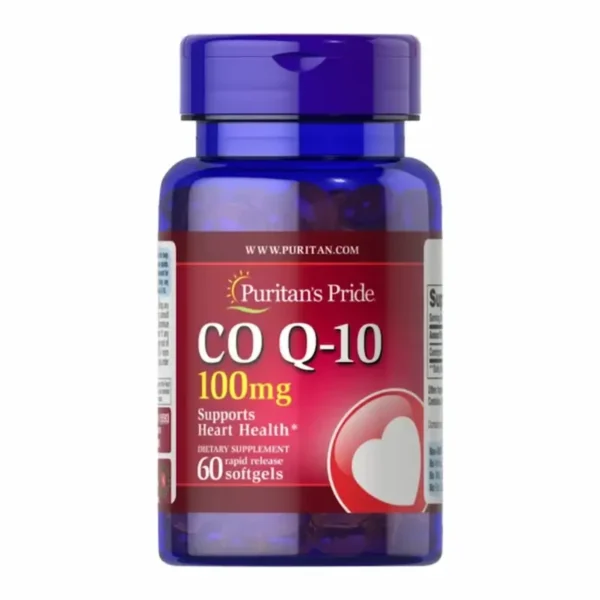 Puritan's Pride CoQ10 100 mg كو انزيم كيو 10 100 مجم 60 سوفت جيل بيورتنز برايد